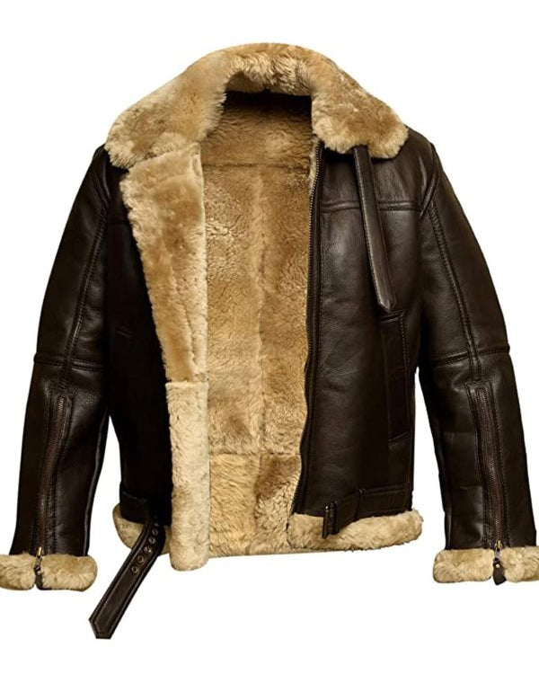 MAVERICK | Kurtka skórzana pikowana.