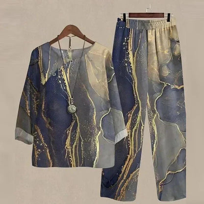 Sara™ | Conjunto artesanal chic