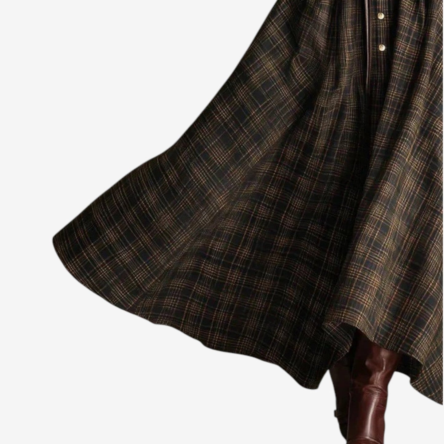 Adaluna – Maxi Sukienka w Stylu Vintage