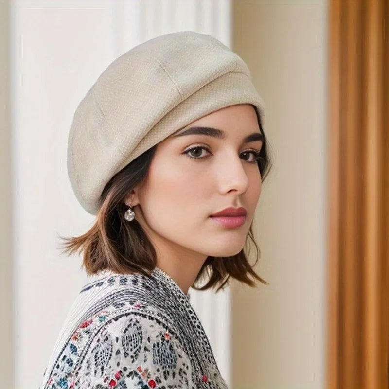 Bellora – Elegancki damski beret z miękkiego filcu