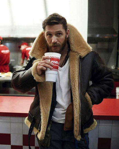 MAVERICK | Kurtka skórzana pikowana.